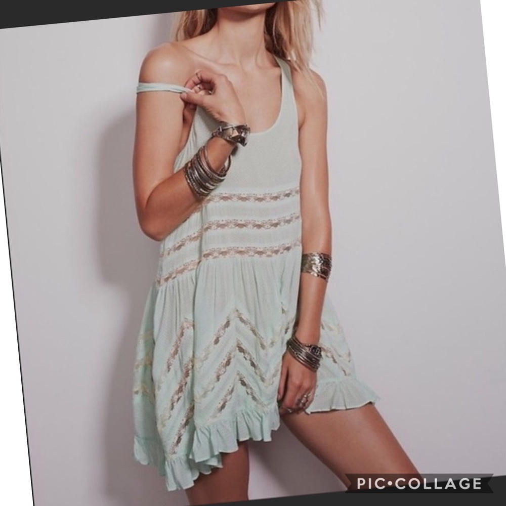 Free People Trapeze mini dress